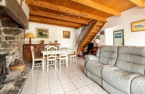 Saussey House | Stone-house cottage in Saussey with garden