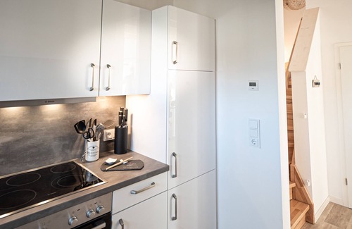 Busum House | Strandhuus - close to the beach and the North Sea, infrared sauna, terrace, fireplace