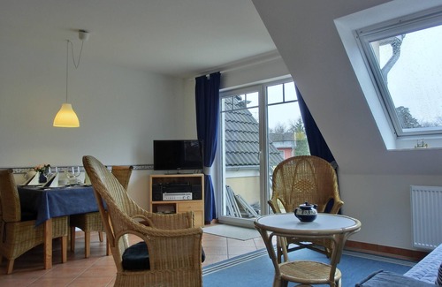 Graal Mueritz Apartment | Strandnahe Fewo für 4 + 1 Personen, mit Wlan