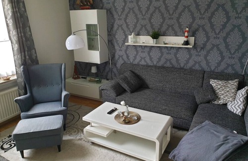 Doese Apartment | Strandstraße 51a Fewo Kaptäns Suite