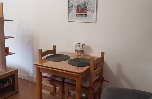 Porte-Puymorens Apartment | Studio 3 Les Bouleaux aux Pieds des Pistes de Skis