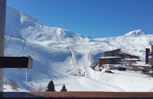 Arc-2000 Apartment | Studio 4/5 pers. 29m² Plein Sud-LES ARCS 2000- VARET- Foot pistes- bedroom area