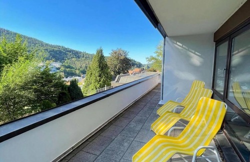 Bad Herrenalb Apartment | Studio Apartment 'Ferienwohnung Nr 95' with Shared Garden and Wi-Fi