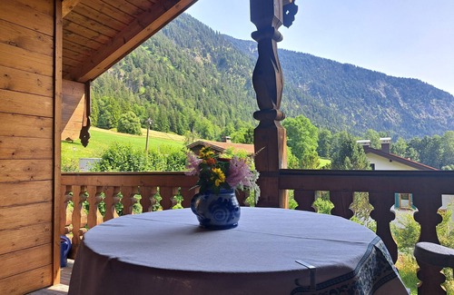 Bayrischzell Apartment | Studio Apartment 'Haus Sunnleitn Vogelsang' with Mountain View, Private Terrace and Wi-Fi
