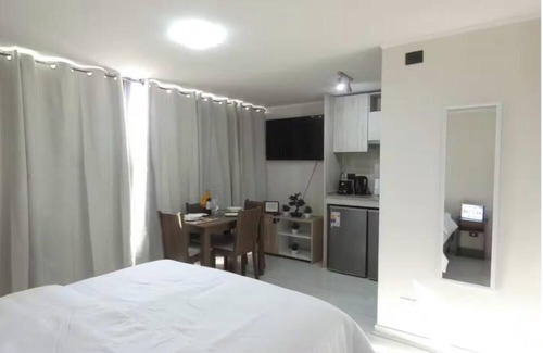 Downtown Santiago Apartment | Studio apartment, subway stations and Barrio Italia nearby. WiFi.