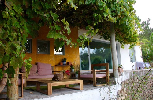 Nadadouro House | Studio at an Organic Farm on the spot contemplative over the lagoon