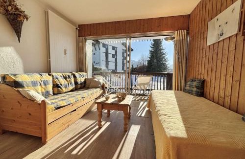Notre-Dame-de-Bellecombe Apartment | Studio au pied des pistes avec piscine et parking, animaux admis - FR-1-595-18