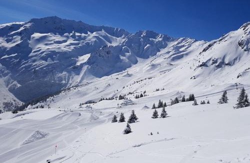 Prapoutel Apartment | Studio au pied des pistes, balcon, 3 couchages, casier à skis - FR-1-557-45