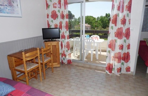 Le Grau-dʼAgde Apartment | Studio cab. climatisé avec terrasse, pk privé et piscine - Grau d'Agde - FR-1-423-35
