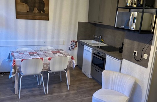Les Carroz-d'Araches Apartment | Studio Cabine Rénové Proche Piste Bardelle et à 5 mn à Pieds du Centre