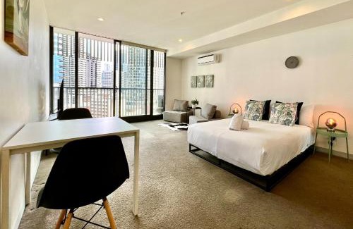 Carlton South Apartment | Studio, Carlton, Queen Victoria Market, Uni Melb