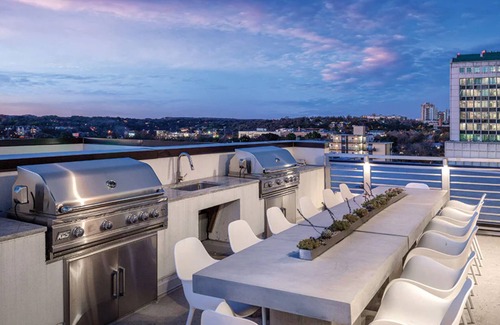 Civic District Apartment | Studio Deluxe, Sleeps 4, Full Kitchen, Wyndham Austin!