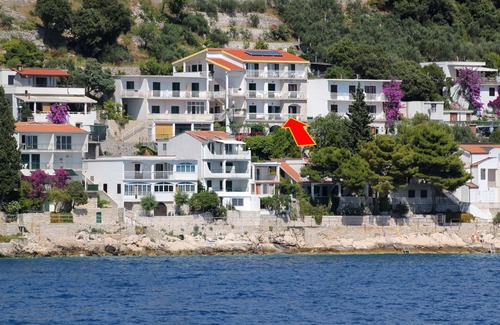 Drvenik Apartment | Studio flat with balcony and sea view Drvenik Gornja vala, Makarska (AS-4890-a)