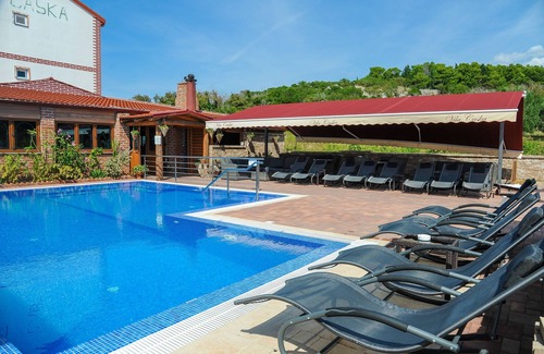 Caska Apartment | Studio flat with terrace and sea view Caska, Pag (AS-4109-c)