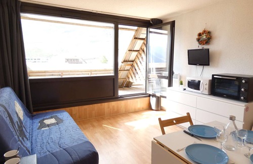 Piau Engaly Apartment | Studio for 4 with balcony, Piau-Engaly
