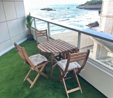 Biarritz Apartment | Studio front de mer - residence luxe