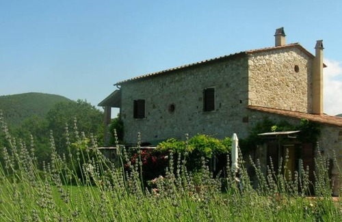 Castellina Marittima Apartment | Studio in farmhouse sea and hills view