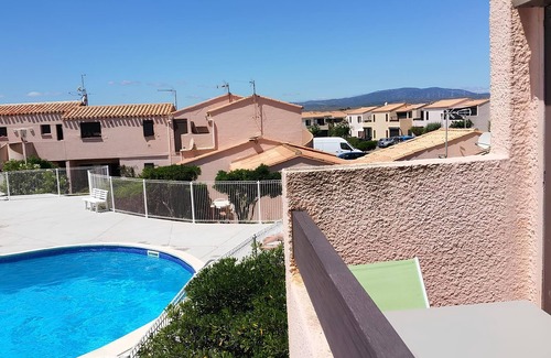 Leucate Apartment | Studio in naturist village - residence Aphrodite in Port Leucate