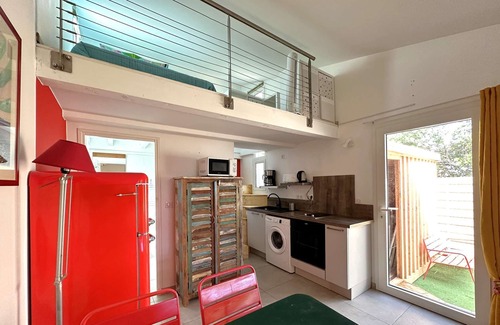 La Capte House | Studio loft for 4 people, 100 meters from the beach, on the Giens peninsula