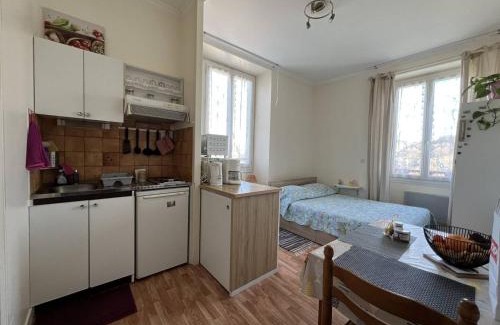 Cambo-les-Bains Apartment | Studio lumineux à Cambo-les-Bains, proche thermes, coin nuit, kitchenette, internet, animaux acceptés - FR-1-495-10