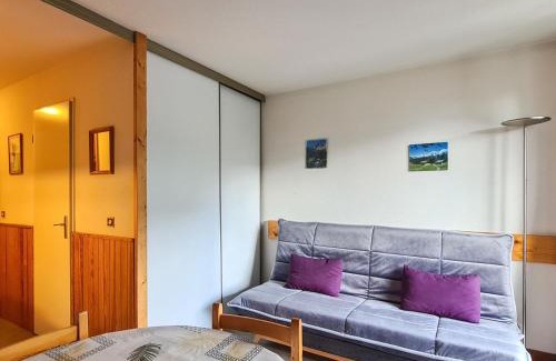 Flaine Apartment | Studio lumineux avec balcon Sud, centre station, 4 pers, casier à ski, proche pistes et commerces - FR-1-425-80
