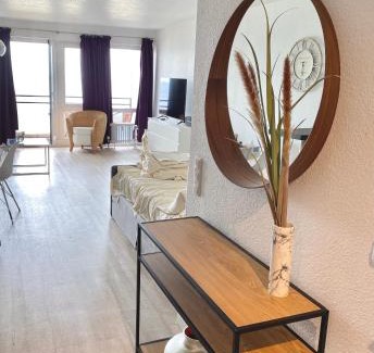 Scharbeutz Apartment | Studio mit Panorama-Meerblick und direkter Strandlage in Scharbeutz