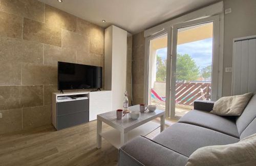 La Baule-Escoublac Apartment | Studio moderne avec balcon sud, parking privé, près avenue De Gaulle - 2 couchages à La Baule - FR-1-245-107