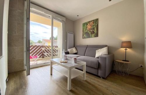 La Baule-Escoublac Apartment | Studio moderne avec balcon sud, parking privé, près avenue De Gaulle - 2 couchages à La Baule - FR-1-245-107