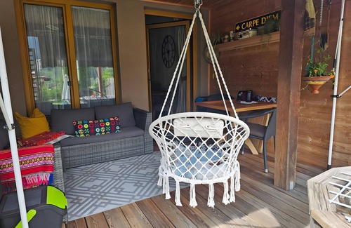 Greifenburg Apartment | Studio 'Mogli' with Mountain View, Private Terrace and Wi-Fi