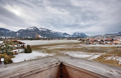 Reit im Winkl Apartment | Studio 'Panorama - Appartement 4' with Mountain View, Private Terrace and Wi-Fi