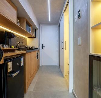 Santo Amaro Apartment | Studio prox Consulado EUA Metro Brooklin piscina