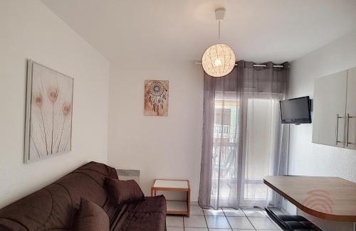 Lamalou-les-Bains Apartment | Studio rénové avec balcon, proche des Thermes de Lamalou, animaux acceptés, parking gratuit. - FR-1-451-131
