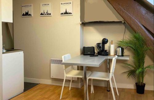 Faubourg North Apartment | Studio rénové gare Dijon