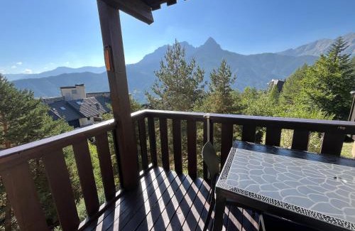Pra Loup Apartment | Studio terrasse sud vue montagnes Pra Loup 1500