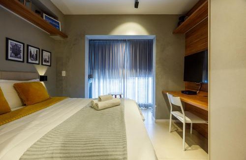 Brooklin Novo Apartment | Studio VERONA- Próximo Berrini,metrô Brooklin