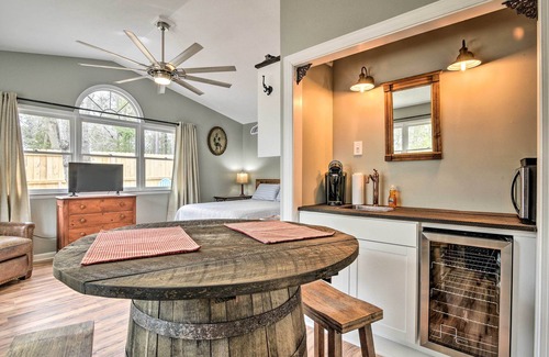 Southern Pines Apartment | Studio w/Patio - Walk to Hikes, Sights & Bites