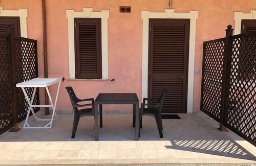 Palmi Apartment | Studio with balcony, pool and sea view