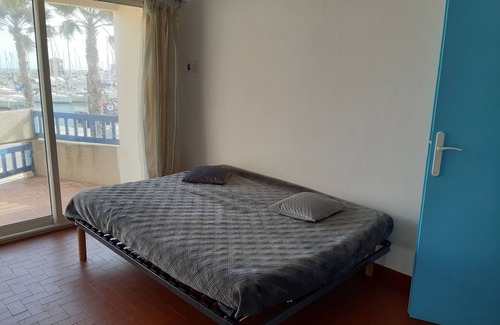 Le Barcares Apartment | Studio with terrace, 4 people, sea view, fully equipped