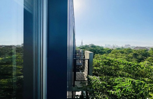 Downtown Santiago Apartment | Studio Yungay Maipú| Home Office Laundry Wifi