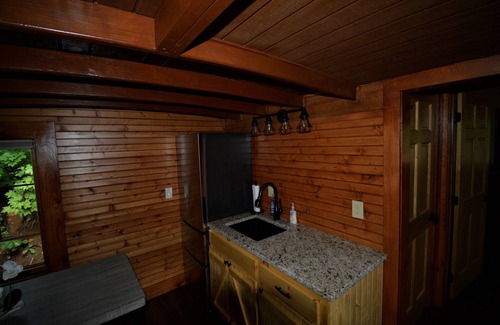 Saluda Cottage | Stunning 1927 Historic RR Caboose X61 Train car with Master Suite Sleeps 4