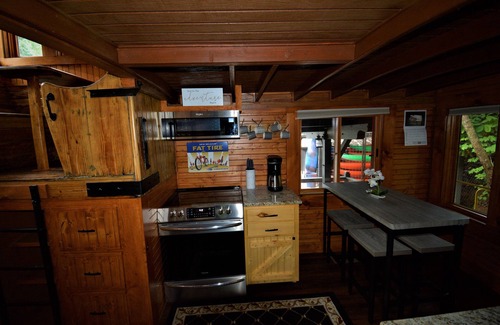 Saluda Cottage | Stunning 1927 Historic RR Caboose X61 Train car with Master Suite Sleeps 4
