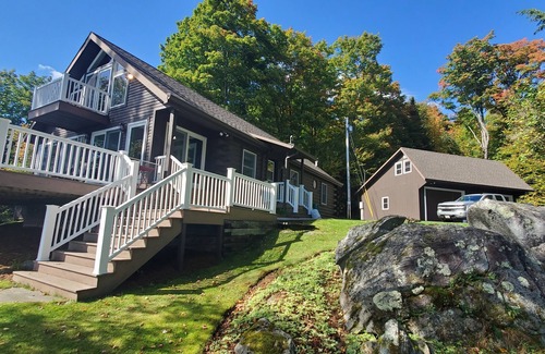 Morgan House | Stunning 4-season waterfront oasis on Seymour Lake, Morgan, VT