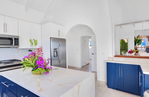 The Valley Villa | Stunning 6 bedroom waterfront villa with wooden dock
