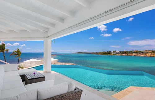 The Valley Villa | Stunning 6 bedroom waterfront villa with wooden dock
