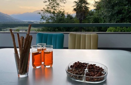 Gudo House | Stunning Apartment with 180 Degree Panoramic Views to Lake Maggiore