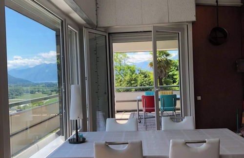 Gudo House | Stunning Apartment with 180 Degree Panoramic Views to Lake Maggiore