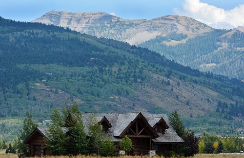 Driggs Cabin | Stunning Custom Log Home with Breathtaking Views of Teton Mountains, Driggs, ID