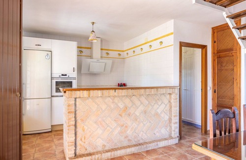 Sanlucar la Mayor House | Stunning private villa with private pool, WIFI, A/C, TV, patio, pets allowed and parking