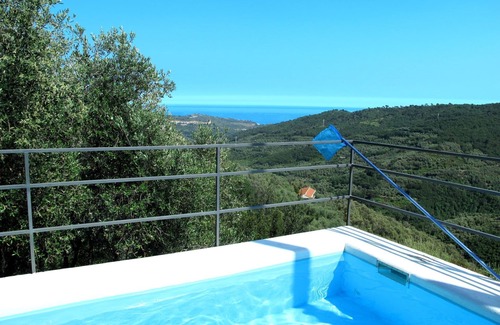 Pietrabruna House | Stunning private villa with private pool, WIFI, TV, terrace, pets allowed and panoramic view
