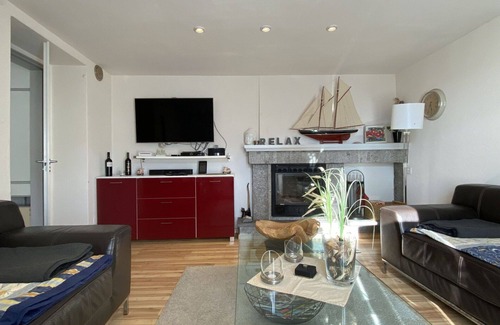 Lugano House | Stunning private villa for 6 people with WIFI, TV, patio, panoramic view and parking